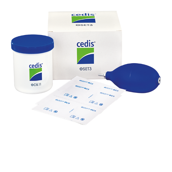 cedis Reinigungs-Set für HdO-Otoplastiken eSET3