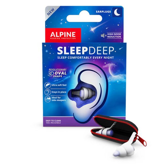 Alpine SleepDeep®, 1 paio in confezione di plastica